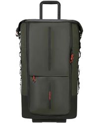Samsonite - Koffers ,Groen ,Polyester Ecodiver Wieltas - Lyst