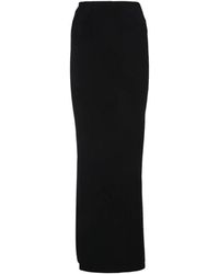 Jacquemus - Rokken ,Zwart ,Leer La Jupe Peplo - Lyst