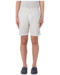120% Lino - Casual Shorts - Lyst