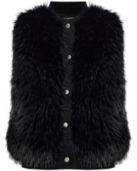 Moncler - Wool Down Vest - Lyst
