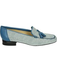 Brunate - Schoenen ,Blauw ,Leer Blauwe Instappers Met G Breedte - Lyst