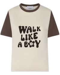 Halfboy - Tops ,Veelkleurig ,Katoen Ancient Scrolls Shirt - Lyst