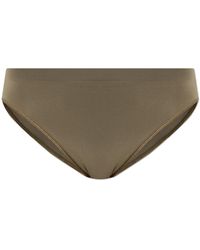 Hanro - Ondergoed ,Groen ,Touch Feeling Midi Slip - Lyst