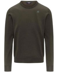 K-Way - Round-Neck Knitwear - Lyst