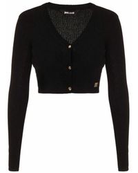 Just Cavalli - Truien & Vesten ,Zwart ,Truien - Lyst