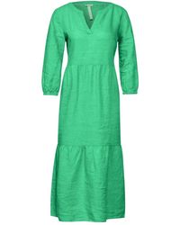 Street One - Vestido túnica de lino - Lyst