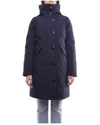 Blauer - Single-Breasted Coats - Lyst