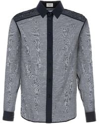 Saint Laurent - Cotton Blend Shirt - Lyst