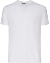 Zanone - Tops > t-shirts - Lyst