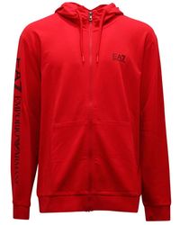 Armani - 8Npm13 Pj05Z Sweatshirt Met Volledige Rits - Lyst