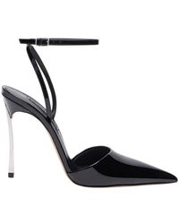 Casadei - Schoenen ,Zwart ,Leer Superblade Sharp Pump Samurai - Lyst