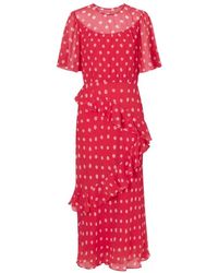 Saloni - Midi Dresses - Lyst