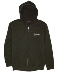 Fa - Hoodies & Sweatvesten ,Zwart ,Katoen Dill Collage Zip Hoodie - Lyst
