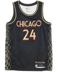 Nike - Fitness ,Zwart ,Polyester Basketbal Tank Top Swingman Jersey City Edition - Lyst