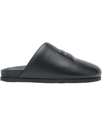 Givenchy - Label Flat Mules - Lyst