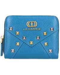 La Carrie - Frivolous Kleine Leren Portemonnee - Lyst
