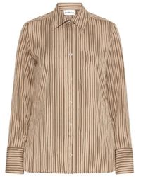 Marella - Overhemden ,Bruin ,Folk 001 Nocciola - Lyst