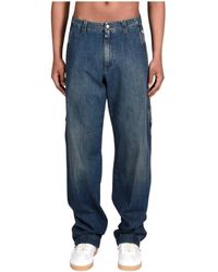 MM6 by Maison Martin Margiela - Jeans > loose-fit jeans - Lyst