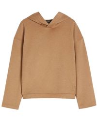 Max Mara - Hoodies & Sweatvesten ,Bruin ,Katoen Oscuri Sweatshirt - Lyst