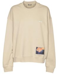 MSGM - Sweatshirts & hoodies > sweatshirts - Lyst