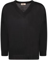 Herno - Langärmliger Strickpullover - Lyst