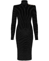Balmain - Short Dresses - Lyst