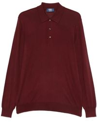 Fedeli - Wollen Poloshirt - Lyst