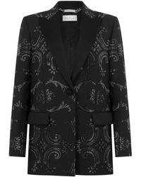 Philipp Plein - Boyfriend's Fit Blazer Baroque Strass - Lyst