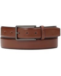 Kazar - Accessoires ,Bruin ,Leer Bruine Herenformele Riem - Lyst