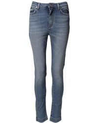 Dolce & Gabbana - Audrey-fit Jeans In Stretch Denim - Lyst