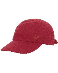 Patou - Rote Wollmütze Mit Monogramm - Lyst