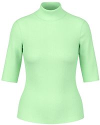 Marc Cain - Tops ,Groen ,Katoen Basic Stretch Cotton Top - Lyst