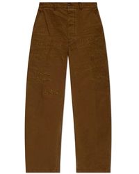 DSquared² - Broeken ,Bruin ,Katoen Ripped Big Chino Broek - Lyst