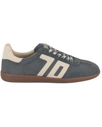 Back70 - Schoenen ,Grijs ,Leer Cloud Sneaker - Lyst