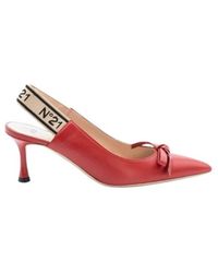 N°21 - Slingback Met Strik - Lyst