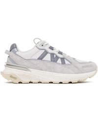 Moncler - Sneakers bianche lite runner low top - Lyst