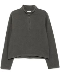 Rier - Hoodies & Sweatvesten ,Grijs ,Wol Fleece Castlerock Sweatshirt - Lyst