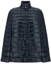 Herno - Cape Down Jacket - Lyst