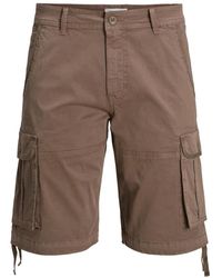 Jack & Jones - Jack jones cargo shorts zeus hose mit vielen taschen - Lyst