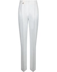 Jacquemus - Straight-Cut Trousers With Metal Ring Detail - Lyst
