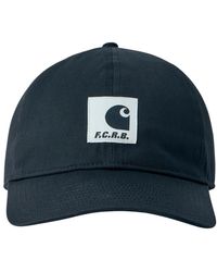 Carhartt - Accessoires ,Zwart ,Katoen Logo Patch Baseball Cap - Lyst