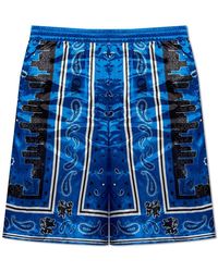 Off-White c/o Virgil Abloh - Bermuda Shorts mit Paisley -Muster - Lyst