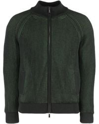 Moorer - Hoge Kraag Ritsvest Met Ganzendons - Lyst