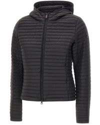 Colmar - Jassen ,Zwart ,Leer Down Jacket - Lyst