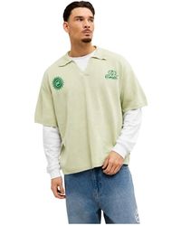 Equalite - Truien & Vesten ,Groen ,Beau Knit Polo - Lyst