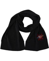 Dolce & Gabbana - Grijze #dgloveslondon Wikkelsjaal Wollen Sjaal - Lyst