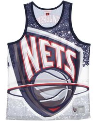 Mitchell & Ness - Fitness ,Veelkleurig ,Polyester Nba Jumbotron Mesh Tank Top - Lyst