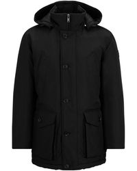 BOSS - Orange parka mit lockerer passform - Lyst