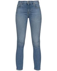 Pinko - Jeans cropped skinny-fit - Lyst