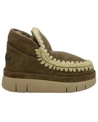 Mou - Bounce Welt Sneaker Suede - Lyst